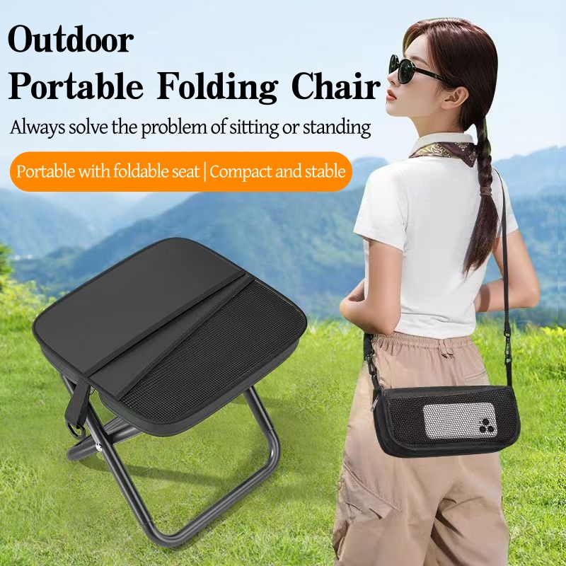 Outdoor Adventure Backpack - 4Q 휴대용 접이식 배낭 의자 경량