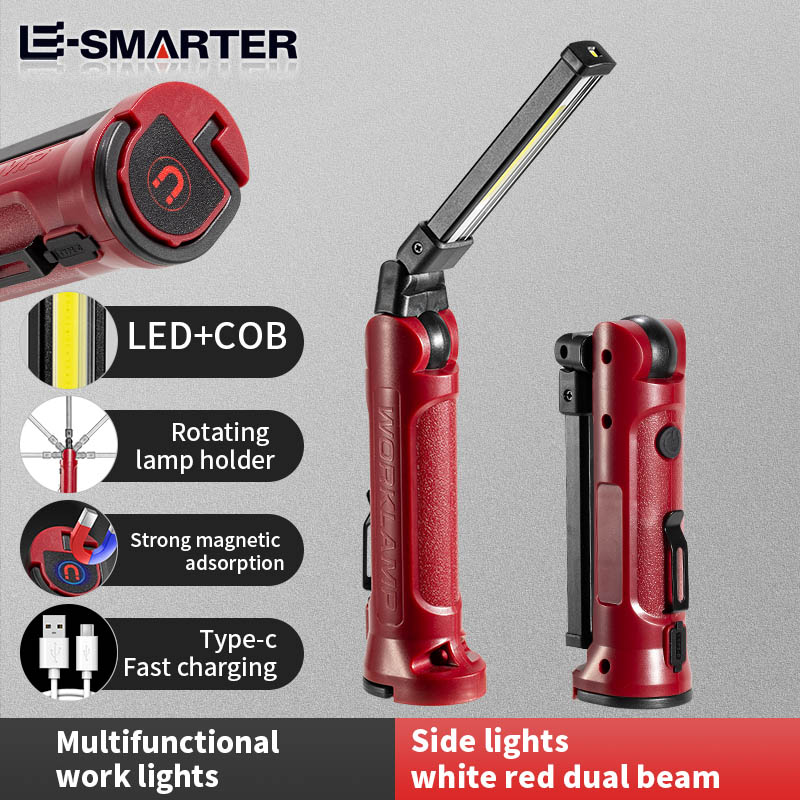 Outdoor Adventure Trips - COB LED 작업 조명 충전식 접이식