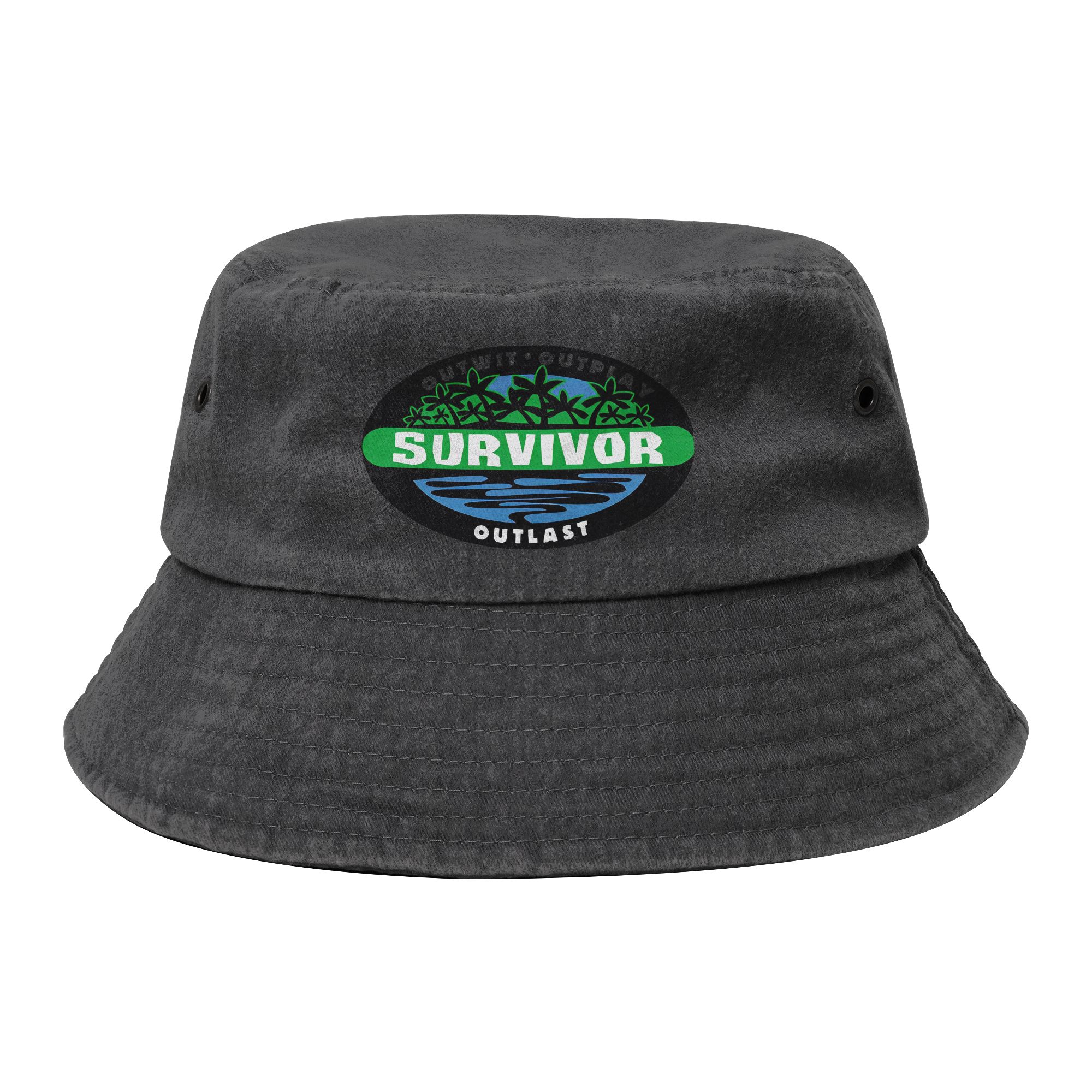 Outdoor Adventure And Travel Show - 어드벤처 게임 TV 쇼 S-Survivors 버킷햇