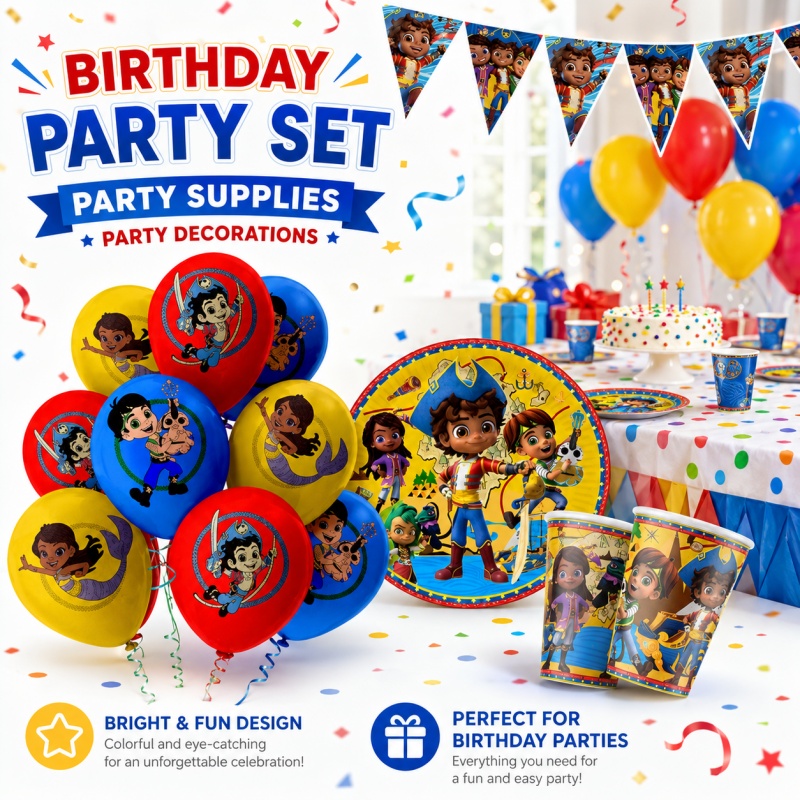 Outdoor Adventure Birthday Party - 산티아고 오브 더 시즈 생일 파티