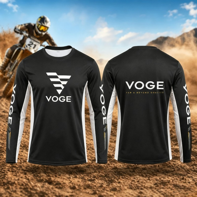 새로운 유니섹스 오토바이 라이딩 긴팔 티셔츠 VOGE  - Outdoor Adventure Outfit 리뷰 및 가격
