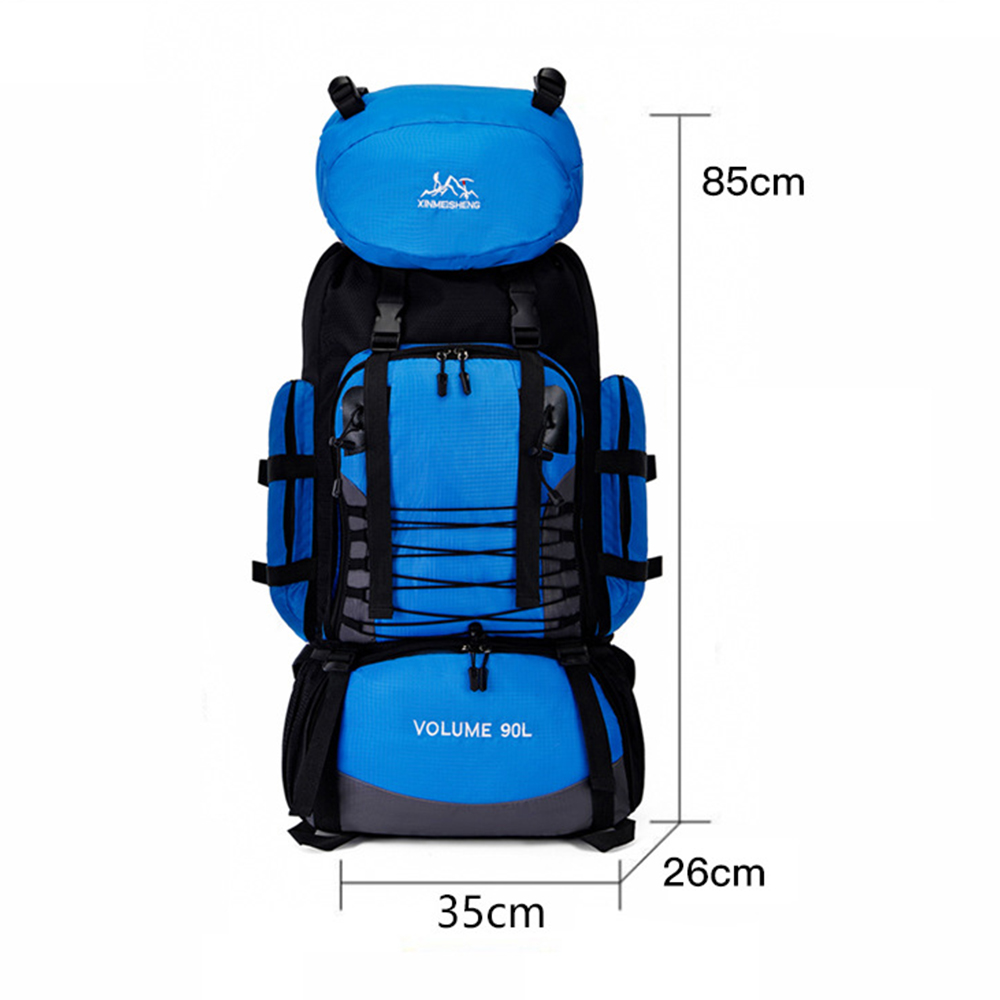 대형 확장형 여행 배낭 70-90L 방수 하이킹 배낭  - Outdoor Adventure Backpack 리뷰 및 가격