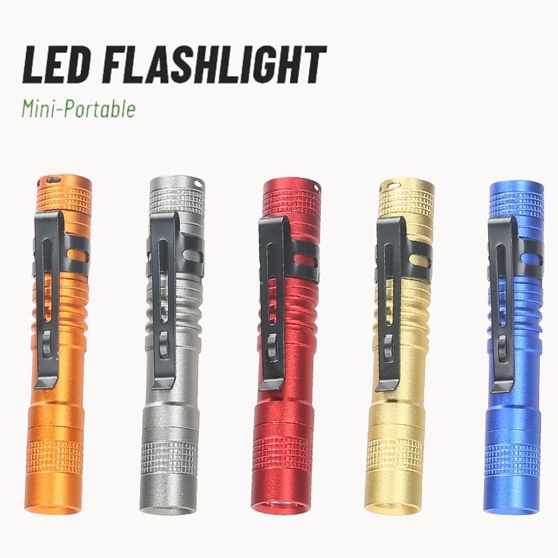 휴대용 미니 LED 펜 플래시라이트 펜 클립 포함 핸드 - Outdoor Adventure Trips 리뷰 및 가격