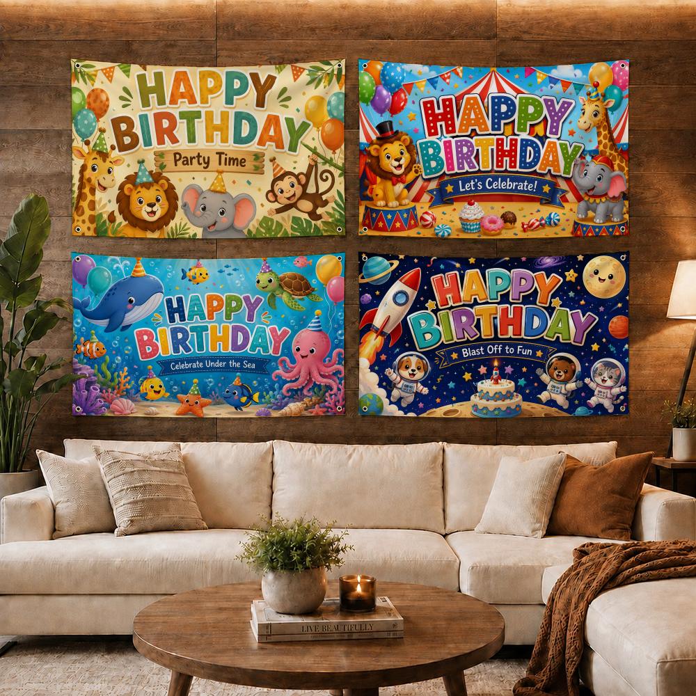 어드벤처 생일 파티 깃발 침실용 깃발 홈 데코 아이템  - Outdoor Adventure Birthday Party 리뷰 및 가격