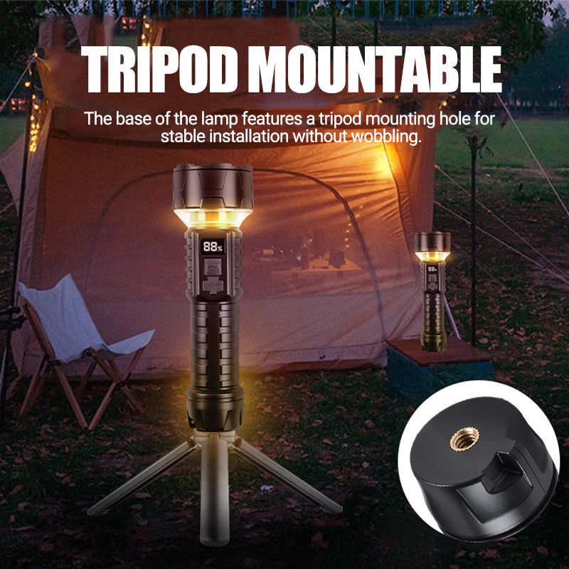 COB LED 손전등 충전식 랜턴 7코어 캠핑 토치 레 - Outdoor Adventure Trips 리뷰 및 가격