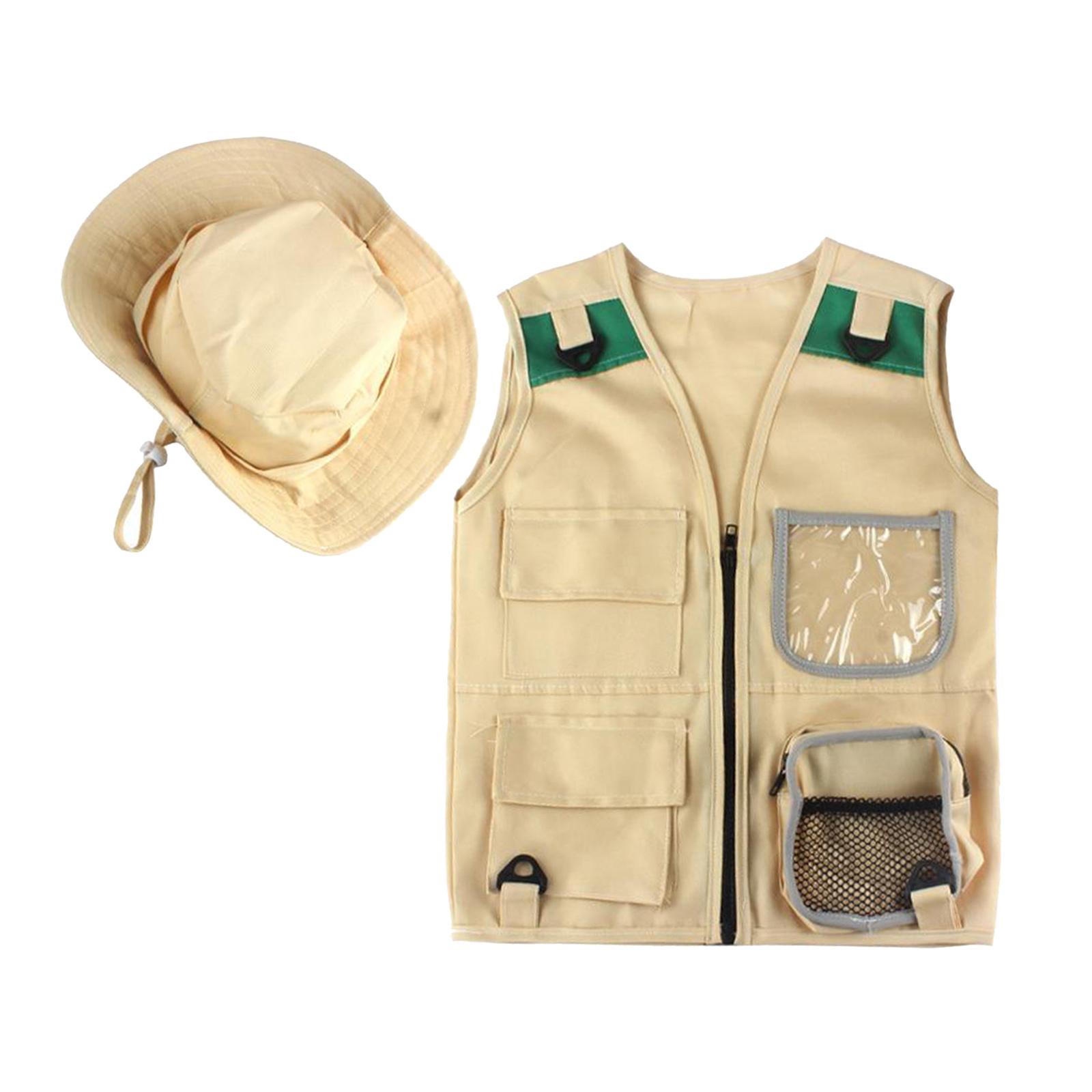 사파리 어린이 야외 탐험가 키트, 카고 조끼 및 모자  - Outdoor Adventure Kit For Kids 리뷰 및 가격