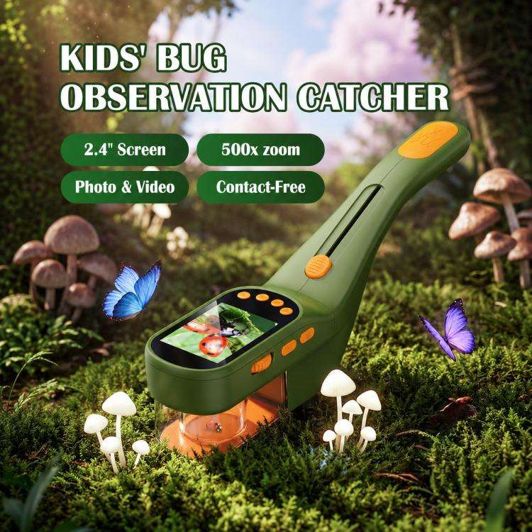 플라스틱 어린이용 곤충 관찰경 500배 HD 현미경,  - Outdoor Adventure Kit For Kids 리뷰 및 가격