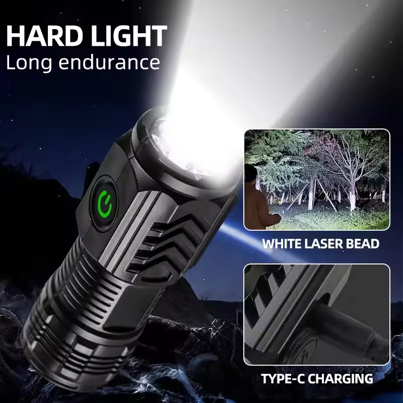 슈퍼 밝은 미니 LED 손전등 토치 충전식 낚시 조명  - Outdoor Adventure Trips 리뷰 및 가격
